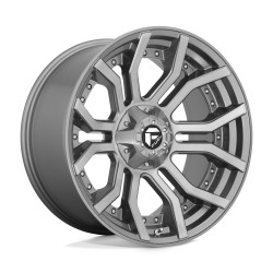 Fuel D713 RAGE PLATINUM felni 20x9 6x135/6x139.7 106.1 ET1, metál