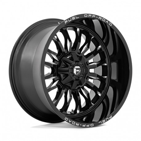 Alufelnik Fuel Fuel D795 ARC felni 22x12 5x114.3/5x127 78.1 ET-44, FénIgen fekete | race-shop.hu