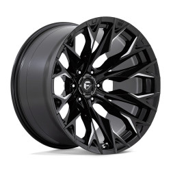 Fuel D803 FLAME felni 22x12 6x139.7 106.1 ET-44, FénIgen fekete
