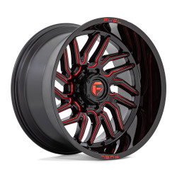 Fuel D808 HURRICANE felni 20x9 5x150 110.1 ET20, FénIgen fekete