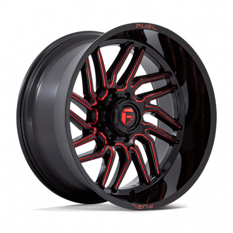 Alufelnik Fuel Fuel D808 HURRICANE felni 24x12 8x170 125.1 ET-44, FénIgen fekete | race-shop.hu
