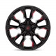 Alufelnik Fuel Fuel D823 FLAME felni 20x10 5x127 71.5 ET-18, FénIgen fekete | race-shop.hu