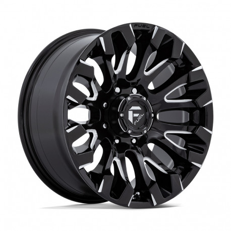 Alufelnik Fuel Fuel D828 QUAKE felni 20x9 8x165.1 125.1 ET1, FénIgen fekete | race-shop.hu