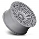Alufelnik Fuel Fuel D833 CYCLE felni 20x9 6x139.7 106.1 ET1, Platinum | race-shop.hu