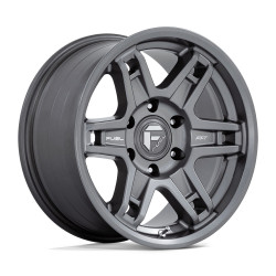 Fuel D838 SLAYER felni 17x8.5 5x127 71.5 ET-15, Matt metál