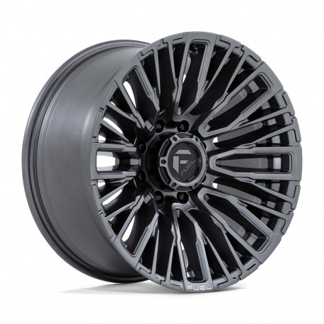 Alufelnik Fuel Fuel D848 REBAR felni 20x10 8x180 124.2 ET-18, Matt metál | race-shop.hu