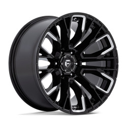 Fuel D849 REBAR felni 17x9 6x135 87.1 ET1, FénIgen fekete