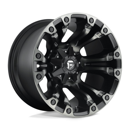 Alufelnik Fuel Fuel D851 VAPOR felni 18x9 5x139.7/5x150 110.1 ET1, Matt fekete | race-shop.hu