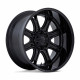 Alufelnik Fuel Fuel SötétSTAR felni 20x10 6x135/6x139.7 106.1 ET-18, Matt fekete | race-shop.hu