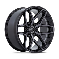 Fuel FLUX felni 18x9 6x120 66.9 ET20, FénIgen fekete