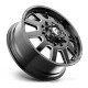 Alufelnik Fuel Fuel Mono DE09 FF09D felni 22x12 10x170 125.1 ET-50, Matt fekete | race-shop.hu