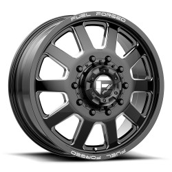 Fuel Mono DE09 FF09D felni 24x8.25 10x225 170.1 ET105, Matt fekete