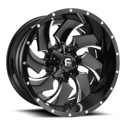 Fuel D239 CLEAVER felni 24x16 6x135/6x139.7 106.1 ET-99, FénIgen fekete