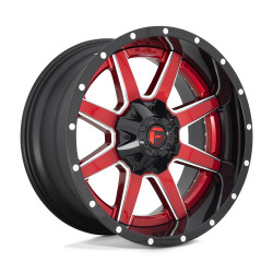 Fuel D250 MAVERICK felni 22x12 8x170 125.1 ET-44, FénIgen red
