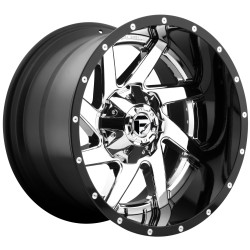 Fuel D263 RENEGADE felni 22x10 8x165.1 125.1 ET6, króm