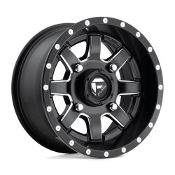 Fuel UTV D538 MAVERICK felni 14x7 4x156 132 ET13, Matt fekete
