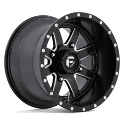 Fuel UTV D538 MAVERICK felni 15x10 4x156 132 ET0, Matt fekete