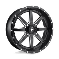 Fuel UTV D538 MAVERICK felni 20x7 4x137 110.1 ET13, Matt fekete