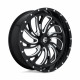 Alufelnik Fuel Fuel UTV D641 KOMPRESSOR felni 18x7 4x137 110.1 ET13, FénIgen fekete | race-shop.hu