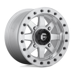 Fuel UTV D937 MAVERICK BEADLOCK felni 14x7 4x156 132 ET38, ezüst