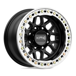 KMC KM235 GRENADE CRAWL BEADLOCK felni 17x9 8x165.1 125.1 ET-38, Szatén fekete