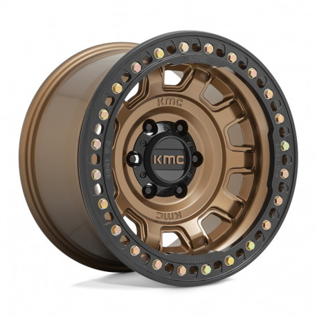 Alufelnik KMC KMC KM236 TANK BEADLOCK felni 17x9 6x139.7 108 ET-38, Matt bronz | race-shop.hu