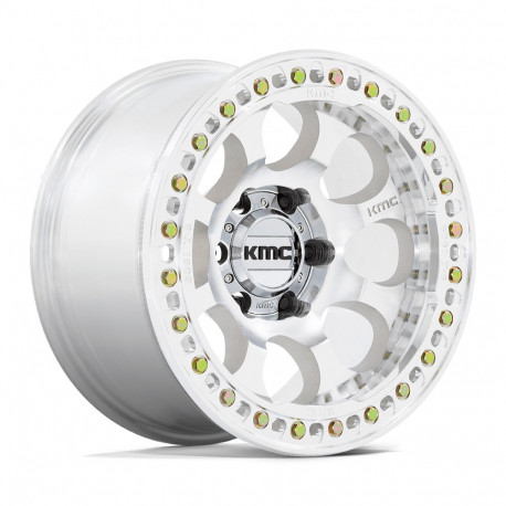 Alufelnik KMC KMC KM237 RIOT BEADLOCK felni 17x9 6x139.7 108 ET-38, ezüst | race-shop.hu