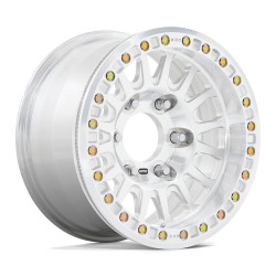 KMC KM445 IMPACT FORGED BEADLOCK felni 17x9 5x139.7 108 ET-12, ezüst