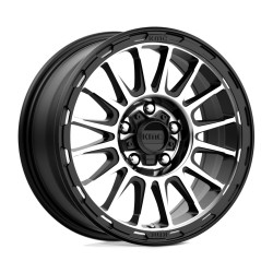 KMC KM542 IMPACT felni 16x8 5x150 110.1 ET0, Szatén fekete