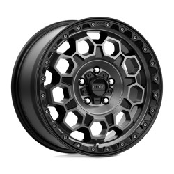KMC KM545 TREK felni 17x9 5x127 71.5 ET-12, Szatén fekete