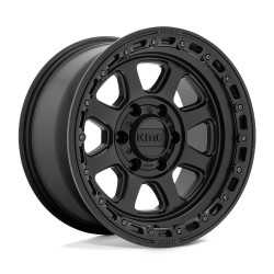 KMC KM548 CHASE felni 18x9 8x165.1 125.1 ET0, Szatén fekete