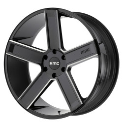 KMC KM702 DUECE felni 20x8.5 6x135 87.1 ET35, Szatén fekete