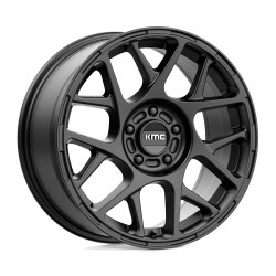 KMC KM708 BULLY felni 17x8 5x108 72.56 ET38, Szatén fekete