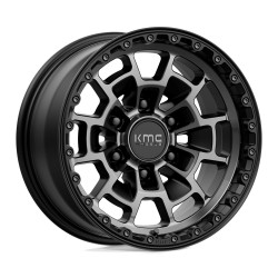 KMC KM718 SUMMIT felni 17x8.5 6x139.7 106.1 ET0, Szatén fekete