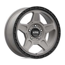 KMC KM721 ALPINE felni 16x7 5x100 72.56 ET15, Szatén gray