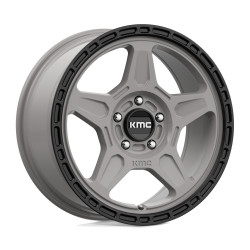 KMC KM721 ALPINE felni 17x8 5x110 72.56 ET38, Szatén gray