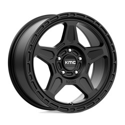 KMC KM721 ALPINE felni 17x8 5x112 66.56 ET38, Szatén fekete