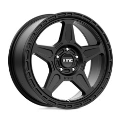 KMC KM721 ALPINE felni 18x8 5x110 72.56 ET38, Szatén fekete