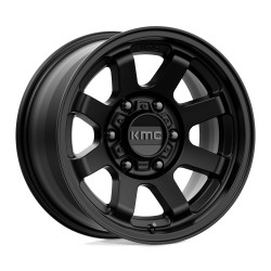KMC KM723 TRAIL felni 16x8 6x139.7 106.1 ET0, Szatén fekete