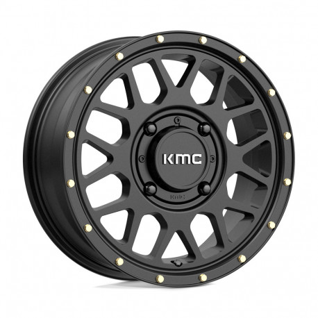 Alufelnik KMC KMC Powersports KS135 GRENADE felni 15x6 4x137 112.1 ET38, Szatén fekete | race-shop.hu