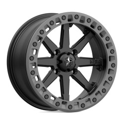 MSA Offroad Wheels M31 LOK2 BEADLOCK wheel 15x7 4x110 86 ET0, Satin black