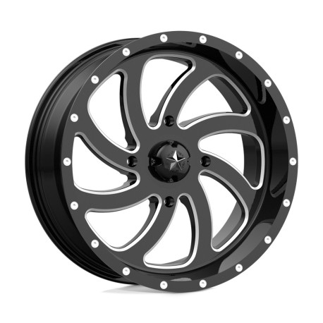 Alufelnik MSA MSA Offroad felnis M36 SWITCH felni 18x7 4x156 132 ET0, FénIgen fekete | race-shop.hu