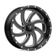 Alufelnik MSA MSA Offroad felnis M36 SWITCH felni 22x7 4x137 112.1 ET0, FénIgen fekete | race-shop.hu