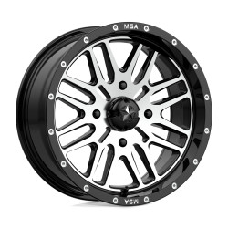 MSA Offroad felnis M38 BRUTE felni 16x7 4x156 132 ET10, FénIgen fekete