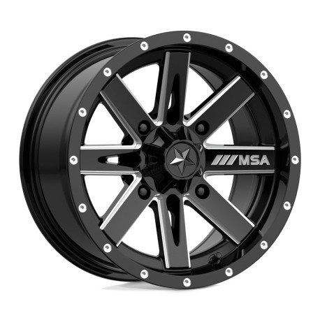 Alufelnik MSA MSA Offroad felnis M41 BOXER felni 14x7 4x110 86 ET10, FénIgen fekete | race-shop.hu