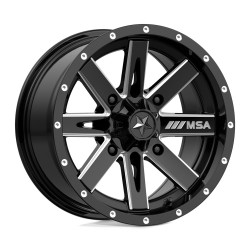MSA Offroad felnis M41 BOXER felni 14x7 4x137 112.1 ET10, FénIgen fekete