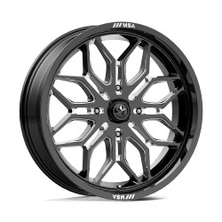 MSA Offroad felnis M47 SNIPER felni 22x7 4x137 96 ET10, FénIgen fekete