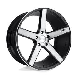 Niche M124 MILAN felni 22x9 5x114.3 72.56 ET38, FénIgen fekete