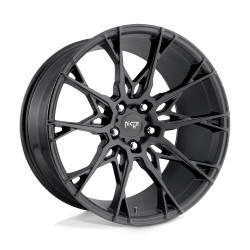 Niche M183 STACCATO felni 22x10 5x130 71.5 ET50, Matt fekete
