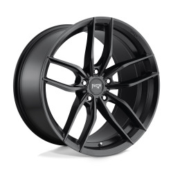 Niche M203 VOSSO felni 22x9 5x120 74.1 ET38, Matt fekete